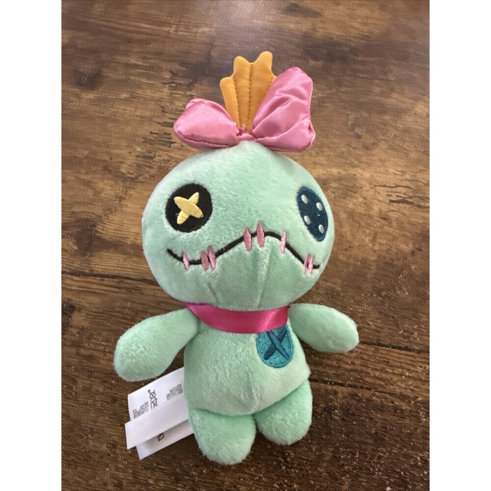 DISNEY STORE ANIMATORS' LILO & STICH 8" SCRUMP RAG DOLL PLUSH STUFFED TOY